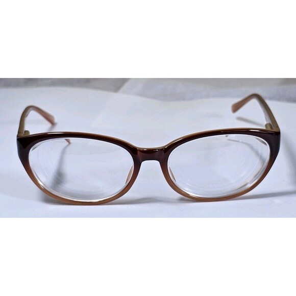 Parade Q Series 1711 Peach Women's Eyeglasses 52-16 135 FRAMES ONLY - Picture 1 of 13